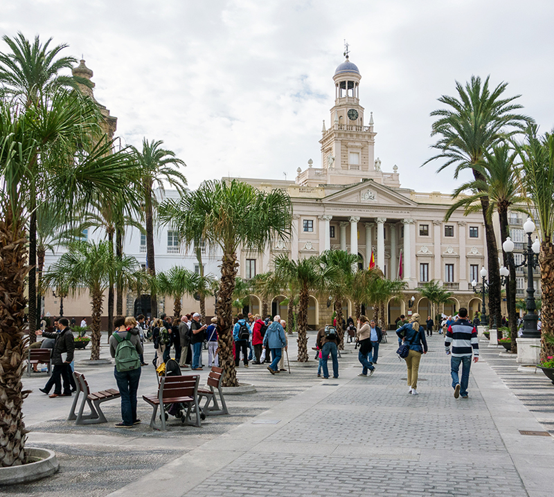 Stadt Cádiz, Spanien